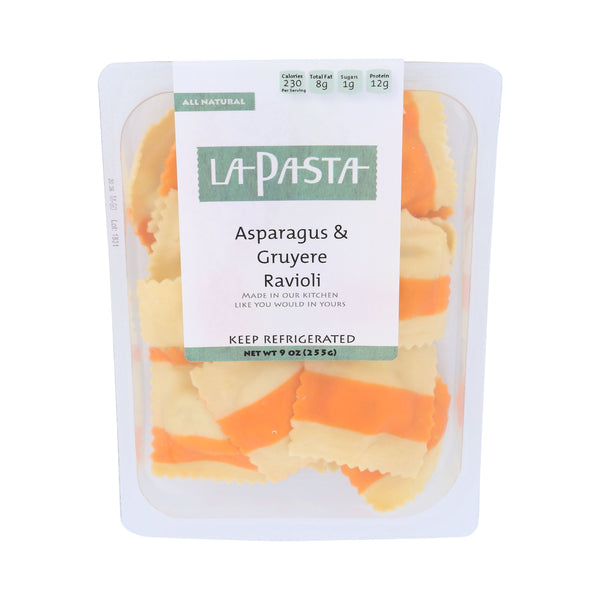 La Pasta Asparagus & Gruyere Ravioli 9 oz