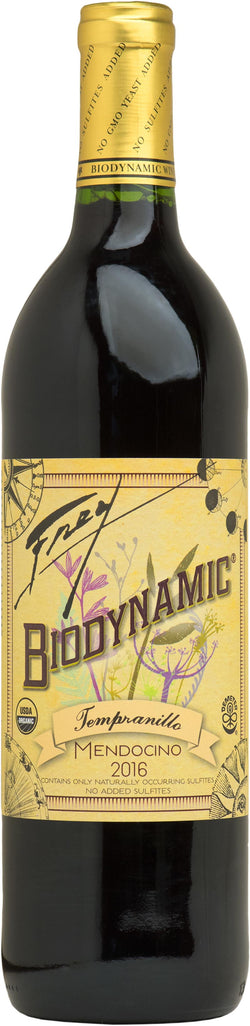 Frey Tempranillo 2016 (Bio Dynamic Organic)