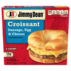 Jimmy Dean Sandwiches, Croissant 4 ct