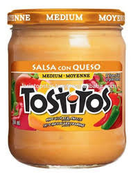 Tostitos Flavored Dip Medium Salsa Con Queso 15 Oz