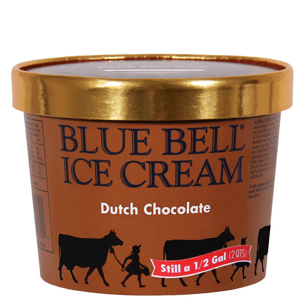 Blue Bell Dutch Chocolate Ice Cream (1/2 gallon)