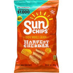 SunChips Flavored Whole Grain Snacks Harvest Cheddar 7 oz