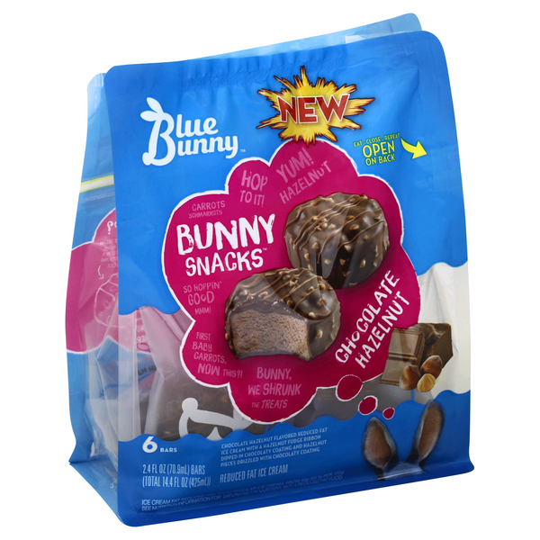 Blue Bunny Chocolate Hazelnut (6 Bars)