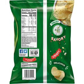 Lay's Potato Chips Dill Pickle Flavored 2 5/8 oz