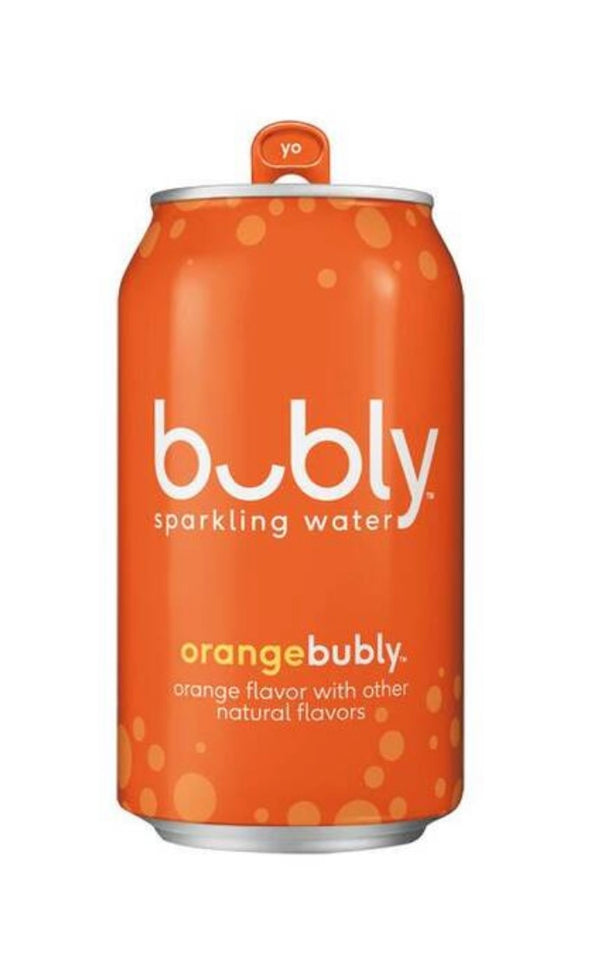 Bubly Orange 12 Fl oz can