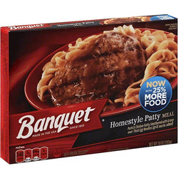 Banquet Homestyle Patty Meal 10 oz