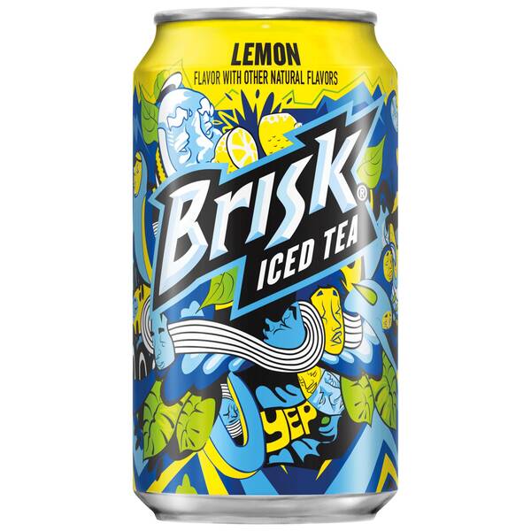 Brisk Iced Tea Lemon 12 Fl oz can