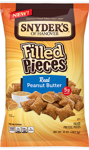 Snyder’s Peanut Butter Filled Pieces 10 oz