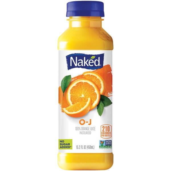 Naked O-J 15.2 Fl oz Bottle