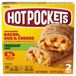 Hot Pockets Applewood Bacon, Egg & Cheese Frozen Sandwiches 2 ct