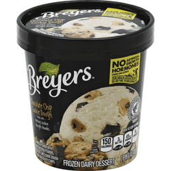 Breyers Chocolate Chip Cookie Dough Ice Cream 1 pint
