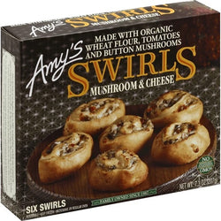 Amy's Mushroom & Cheese Swirls 6 ct