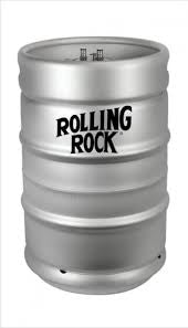 Rolling Rock 1/2 Barrel