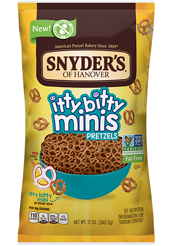 Snyder’s Itty Bitty Mini Pretzels 12 oz