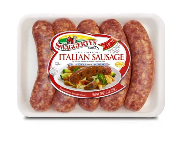 Swaggerty’s Italian Sausage 19 oz (HOT)
