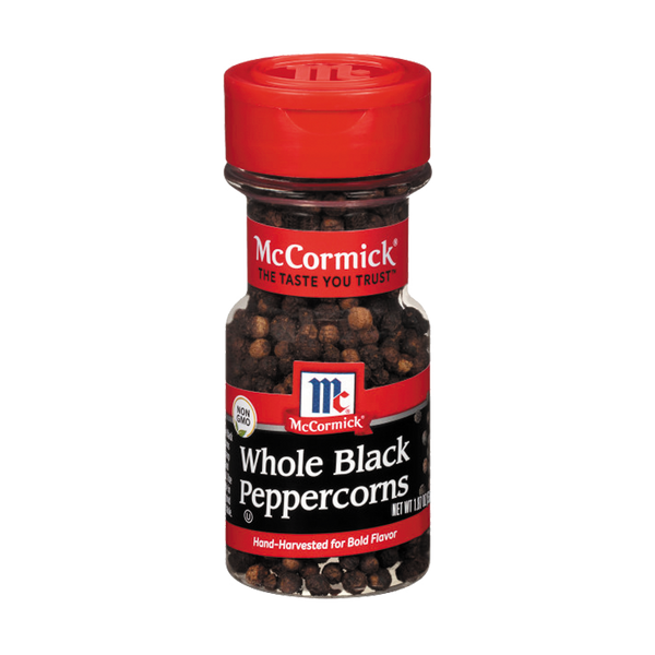 McCormick Whole Black Peppercorns 1.87 oz
