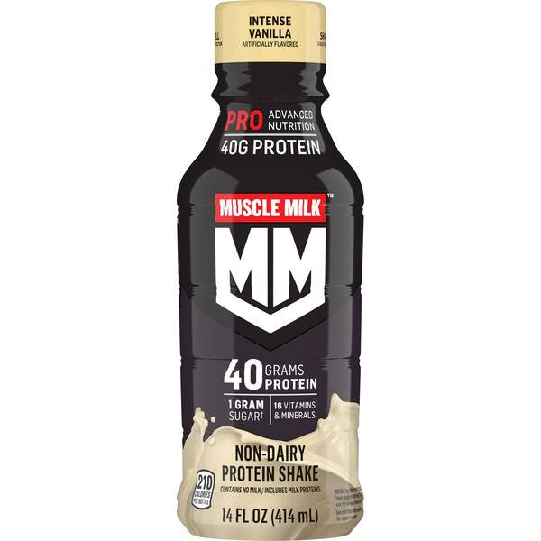 Muscle Milk ProSeries 40 Intense Vanilla 14 Fl oz bottle