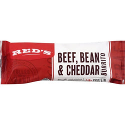 Red's Natural Foods Beef, Bean & Cheddar Burrito