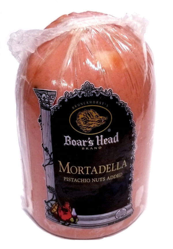 Boar's Head Mortadella Pistachio 1 lb (nuts added)