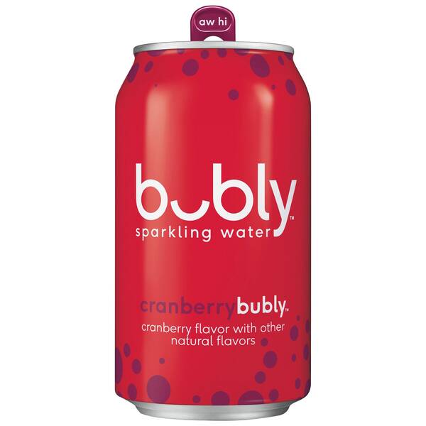 Bubly Cranberry 12Fl oz can