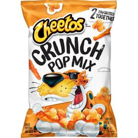 Cheetos Crunchy Pop Mix Cheese Popcorn And Snack Mix 7 oz