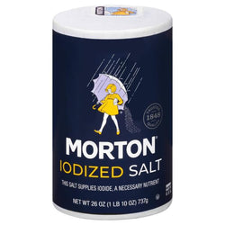 Morton Iodized Salt 26 oz