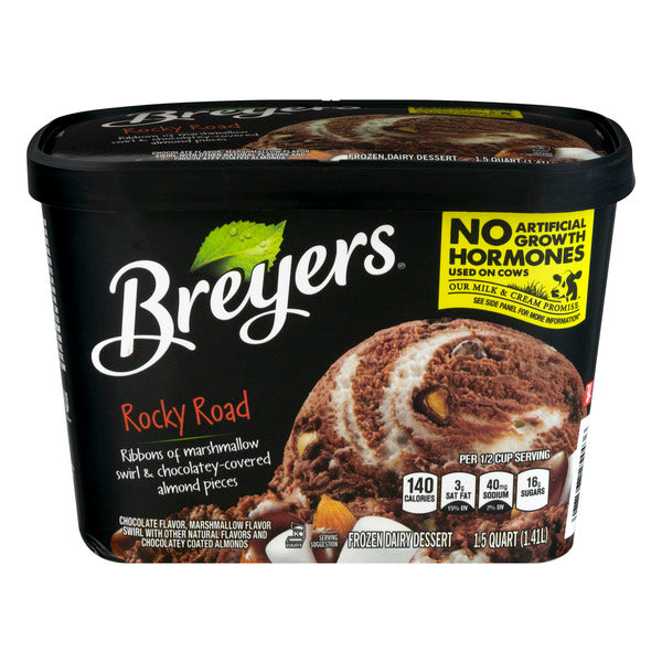 Breyers Rocky Road Ice Cream (15 quarts)