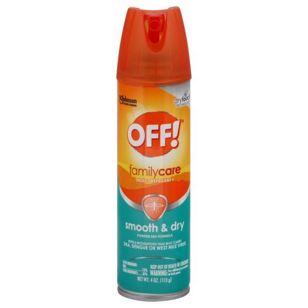 Off! FamilyCare Smooth & Dry Insect Repellent - 4 oz