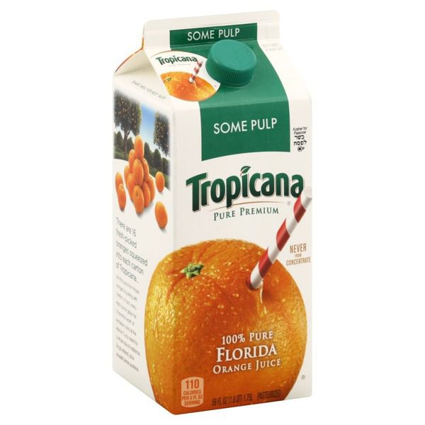 Tropicana Pure Premium Some Pulp Orange Juice - 59 fl oz